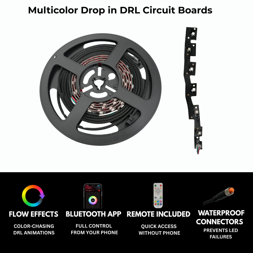 Infiniti Q50 Multicolor Flow DRL Boards (2014-2024)